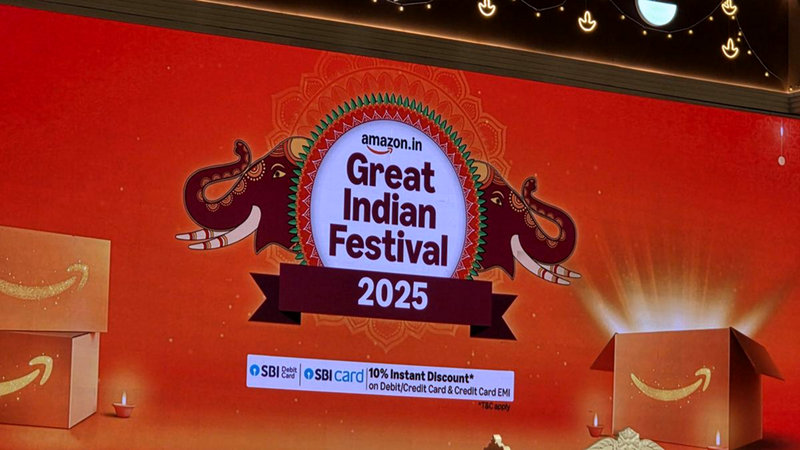 Amazon Great Indian Festival Sees Record-Breaking Start with 38 Crore Customer Visits