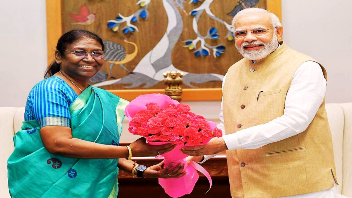 🇮🇳 President Murmu Greets PM Modi on Birthday, Praises ‘Culture of Great Goals’